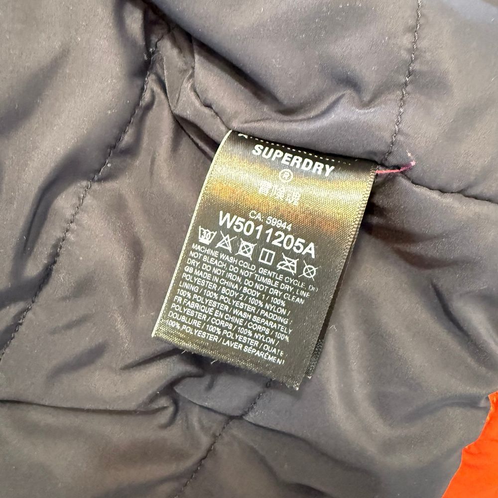 Superdry Hooded Teddy‎ Sherpa Jacket green women's 12 - Picture 6 of 12